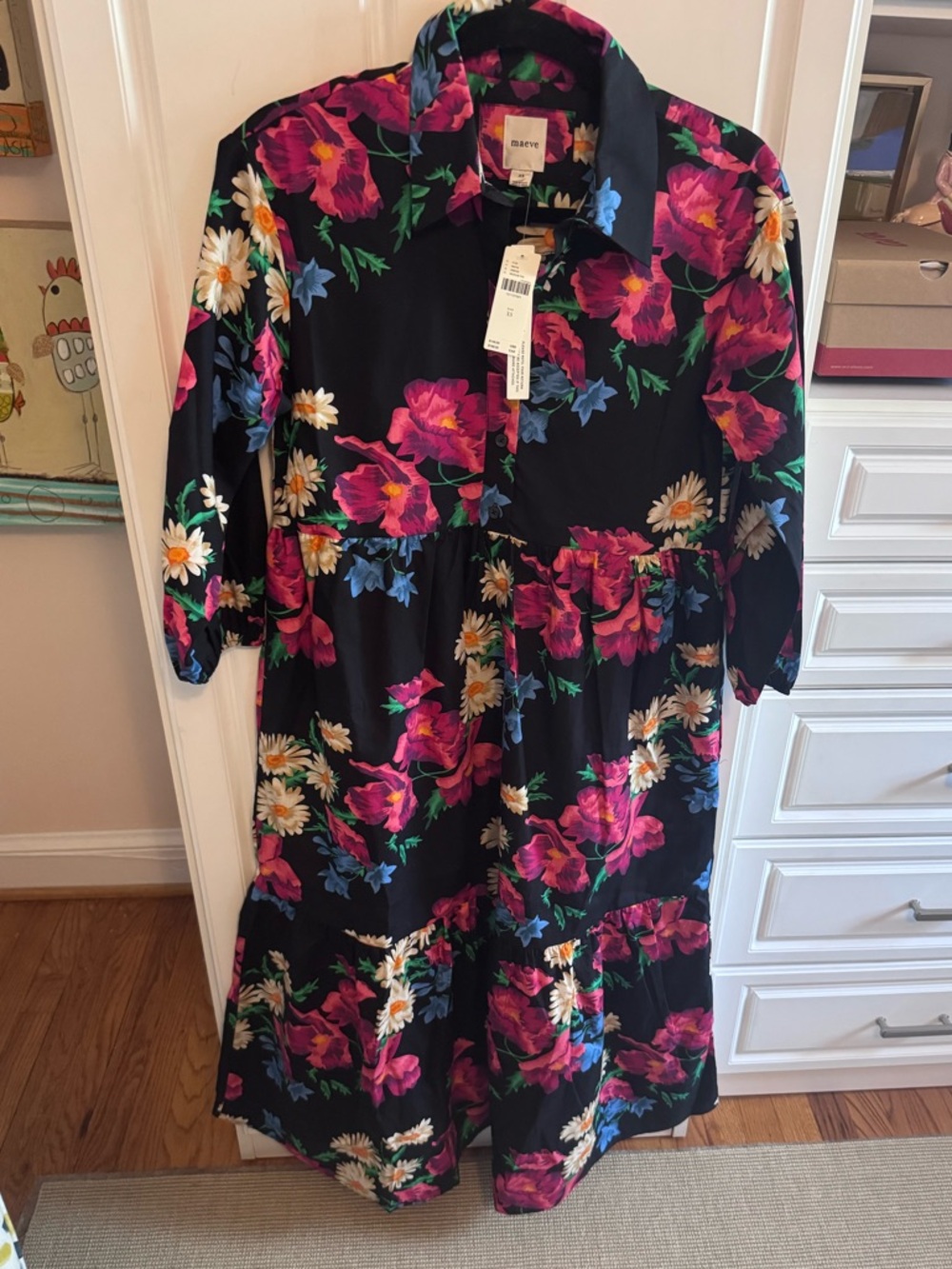 Anthropologie Maeve bettina Maxi dress, XS, nwt